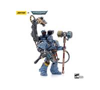 Warhammer 40k Action Figure 1/18 Space Wolves Iron Priest Jorin Fellhammer 12 cm