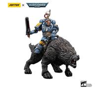 Warhammer 40k Action Figure 1/18 Space Wolves Thunderwolf Cavalry Frode JOYTOY