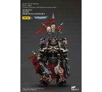 Warhammer 40k Actionfigur Chaos Space Marines Black Legion Chosen Champion wi...