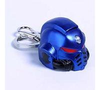 Warhammer 40k Space Marine Primaris Casco Ultramarine Metallo Portachiavi Semic