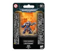 Warhammer 40k - Space Marines Primaris Tenente, Blu