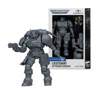 McFarlane Toys - Warhammer 40.000 Tenente in Phobos Armatura (Ultramarines) Artist Proof 7" Figura
