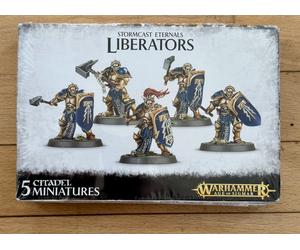 Warhammer AoS Stormcast Eternals - Liberators X5 Games Workshop nuovo SCE-10 GW