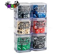 Games Workshop - Cubo dei dadi Warhammer Battle & 40k - Colore casuale