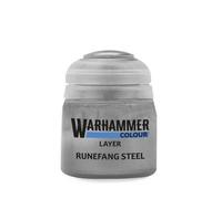 Warhammer Colour: Layer: Runefang Steel 12ml