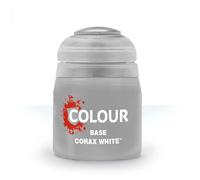 Warhammer Pittura Acrilica Base Corax White 12ml