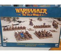 WARHAMMER THE OLD WORLD - DWARFEN MOUNTAIN HOLDS DWARF BATTALION - GW ENG