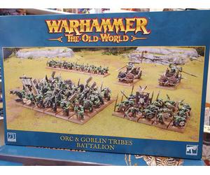 WARHAMMER THE OLD WORLD - ORC & GOBLIN TRIBES BATTALION - GW ENG