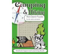 Warlock Approved: Camping & Hiking Word Search Puzzle Book: Learning fun for kids, adults and seniors