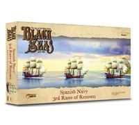Warlord Black Seas The Age of Sail Marina spagnola 3 ° tassi di fama per il Mar Nero Tavolo Top Ship Combat Battle War Game 792013002