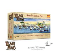 Warlord Black Seas The Age of Sail Spanish Navy Fleet for Black Seas Table Top S