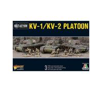Warlord Bolt Action Soviet 28Mm Kv1/2 Plotone Sw (Nuovo)