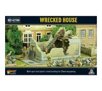 Warlord Bolt Action Wrecked House 1:56 WWII Military Table Top Wargami