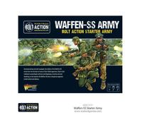 Warlord Bullone Azione Tedesco Waffen-Ss 28mm - Starter Esercito Sw (Nuovo)