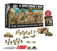 Warlord Games A Gentleman's War - Bolt Action Starter Set 28 mm World War 2 Strategy Battle Game per 2 o più giocatori che utilizzano miniature