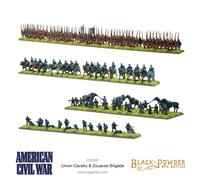 Warlord Games American Civil War Union Cavalry & Zouaves Brigade - Epic Scale Pl