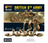 BRITISH 8TH ARMY ww2 commonwealth infantry in the western desert BOLT ACTION war