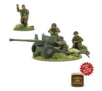 Warlord Games British 6-pounder anti-tank gun Plastic 402011028 World War II WG