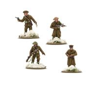 Warlord Games British & Canadian Infantry (Winter) Commander - 28mm Scale Resin