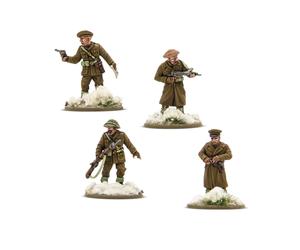 Warlord Games British & Canadian Infantry (Winter) Commander - 28mm Scale Resin