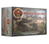 Warlord Games British Tank Force - 1:56 / 28mm Plastic Scale Model Tanks For Ach