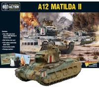 Warlord Games Carro armato di fanteria Matilda II dell'esercito britannico A12, in scala 1:56/28 mm, in plastica, per Bolt Action miniature altamente dettagliate della seconda guerra mondiale