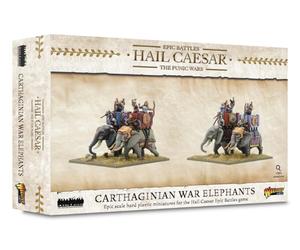 Warlord Games Carthaginian War Elephants - Epic Scale Plastic Miniatures for Hai
