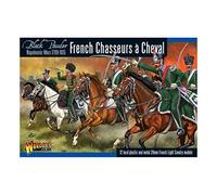 Warlord Games Chasseurs a Cheval French Cavarly - Miniature in plastica per polvere nera, epoca napoleonica altamente dettagliata per giochi da tavolo