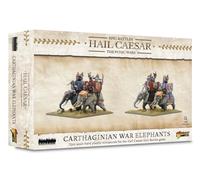 Elefanti da guerra cartaginesi di Warlord Games - Miniature in plastica in scala epica per Ave Cesare. Miniature dell'era antica altamente dettag