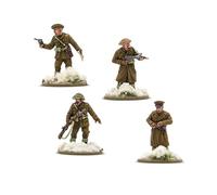 Warlord Games Fanteria britannica e canadese (inverno) - Miniature in resina in scala 28 mm per miniature di Bolt Action altamente dettagliate della seconda guerra mondiale