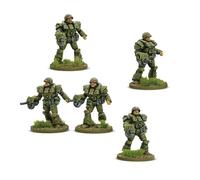 Warlord Games Fanteria pesante statunitense - Miniature degli Stati Uniti per Konflikt 47 miniature in scala 28 mm altamente dettagliate