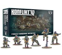 Warlord Games Firefly Fanteria aviotrasportata - United States Miniatures per Konflikt 47 miniature altamente dettagliate in scala 28 mm