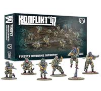 Warlord Games Firefly Fanteria aviotrasportata - United States Miniatures per Konflikt 47 miniature altamente dettagliate in scala 28 mm