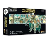 GERMAN FALLSCHIRMJAGER set di 30 miniature BOLT ACTION warlord games WINTER età