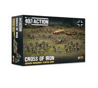 Warlord Games German Grenadiers Starter Army Cross of Iron - Miniature in plastica da 28 mm per Bolt Action altamente dettagliate della Seconda Guerra Mondiale