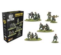 Warlord Games German Heer Plotone di armi pesanti - Miniature in plastica scala 28 mm per Bolt Action miniature altamente dettagliate della seconda guerra mondiale