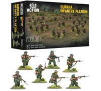 Warlord Games Gurkha Infantry Plotone - Miniature in plastica 28 mm Bolt Action