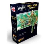 Warlord Games Sezione Gurkha, miniature in scala da 28 mm per Bolt Action miniature altamente dettagliate della seconda guerra mondiale per giochi di guerra da tavolo