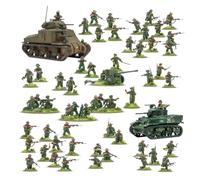 Warlord Games Gurkha Starter Army Bolt Action | Miniature in plastica in scala da 28 mm per miniature Bolt Action altamente dettagliate della seconda guerra mondiale