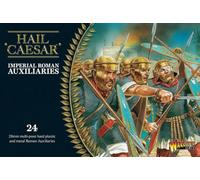 Warlord Games Imperial Romans Auxiliaries - Miniature in plastica in scala da 28 mm per grandine Caesar miniature molto dettagliate dell'antichità per il gioco di guerra sul tavolo