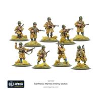 Warlord Games, ItalianoSezione fanteria dei Marines San Marco