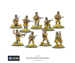 Warlord Games, ItalianSan Marco Marines Infantry Section