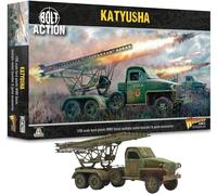 KATYUSHA soviet rocket launcher IN PLASTICA warlord games BOLT ACTION età 14+