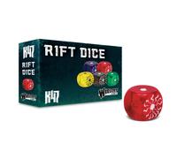 Warlord Games: Konflikt '47: Rift Dice - Red Multicolor
