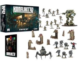 Warlord Games Konflikt '47 Starter Set - 28 mm Tavolo Miniature Wargaming per 2 o più giocatori