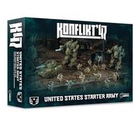 Warlord Games Konflikt 47 United States Starter Army - Miniature altamente dettagliate in scala da 28 mm