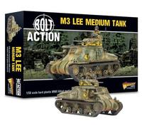 Warlord Games M3 Lee Medium Tank - 1:56 / 28mm US Army Plastic Scale Model Tank