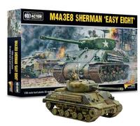 Warlord Games M4A3E8 Sherman Easy Eight- 1:56/28 mm in scala di plastica per Bolt Action miniature altamente dettagliate della seconda guerra mondiale per wargaming da tavolo