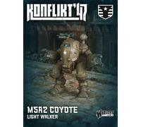 Warlord Games M5A2 Coyote Light Walker - Miniatura degli Stati Uniti per Konflikt 47 in miniatura altamente dettagliata in scala da 28 mm