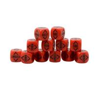Warlord Games Ordina dadi per Bolt Action (Blood Red)